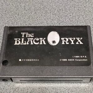 ザ ブラックオニキス The BLACK ONYX MSX ソフト ゲーム