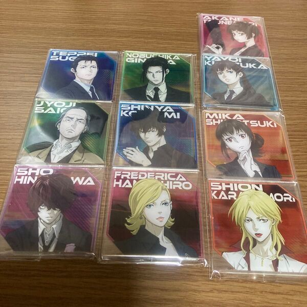 PSYCHO-PASS サイコパス アクリルコースター まとめ売り 10種