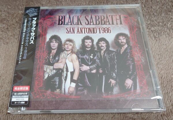 Black Sabbath / San Antonio 1986 Alive The Liveシリーズ 国内盤