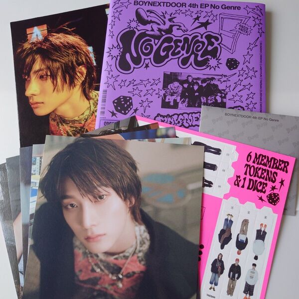 BOYNEXTDOOR ソンホ No Genre Board Game ver. 開封済 ボネクド CD アルバム