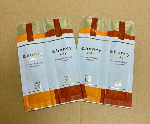 &honey アンドハニー ミルキー プレシャス EX リペア シャンプー トリートメント サンプル 試供品 お試し 旅行