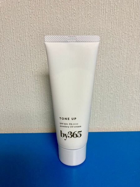 by365 パウダリーUVクリーム トーンアップ 60g 日やけ止めクリーム クリアホワイト 日焼け止め ナリス化粧品