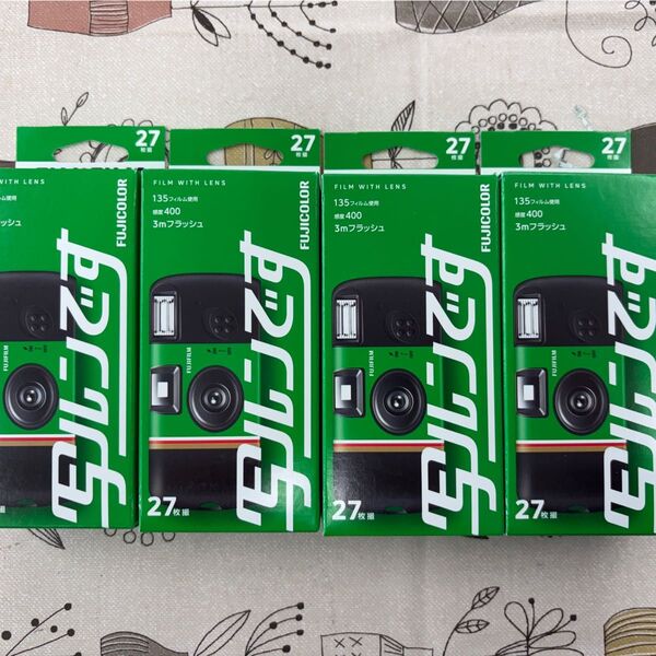 新品 富士フィルム 写ルンです JDV1 2027.3 4本