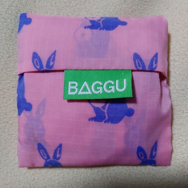 BAGGU バグー エコバッグ ピンク ウサギ ミスタードーナツコラボ ミスド