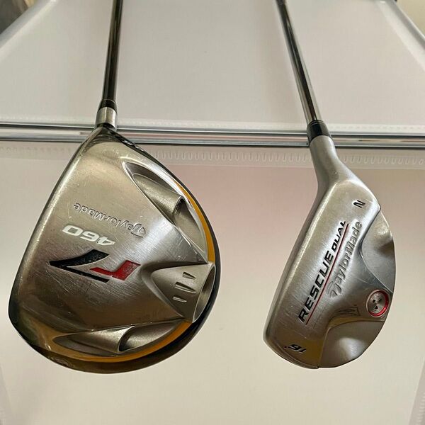最終値下!【日本仕様】 TaylorMade r7 TP ドライバー (9.5度)・RESCUE DUAL TP 2番 (16度)