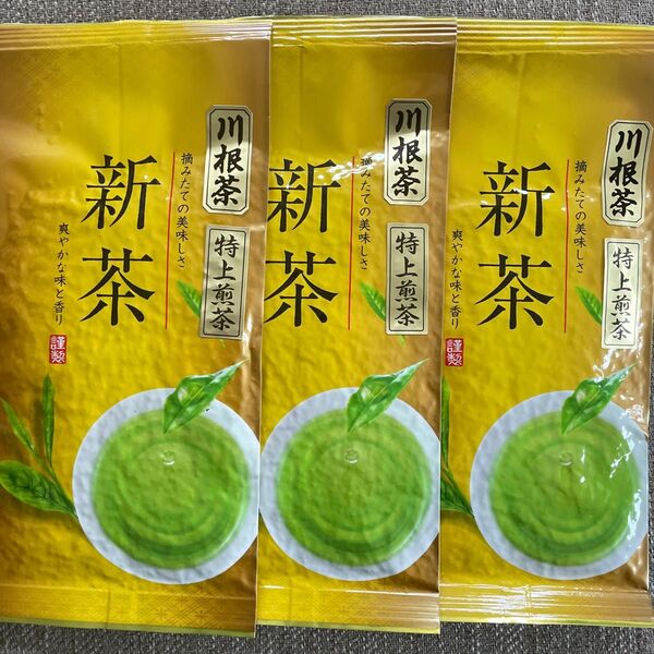 新茶 静岡 川根茶 浅蒸 手摘み特上茶 低農薬 農家直売