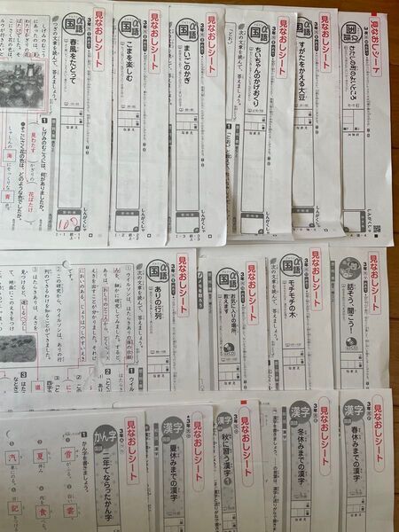 小学3年生 国語カラーテスト 光村図書 新学社