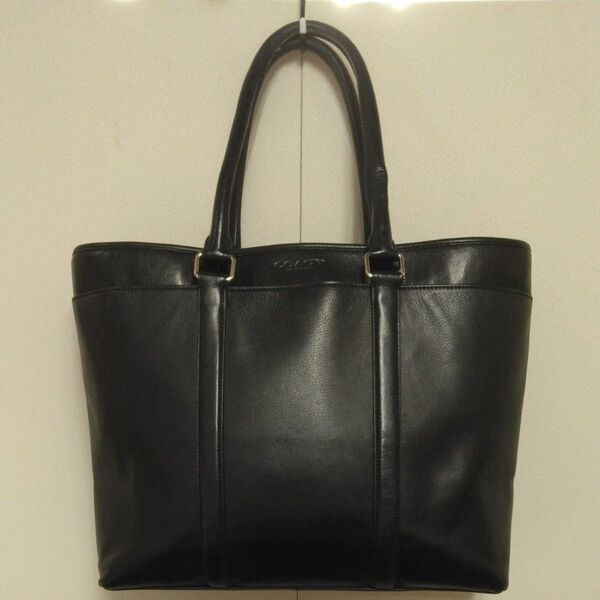 COACH コーチ メンズ スムース レザー ビジネス トート F71843