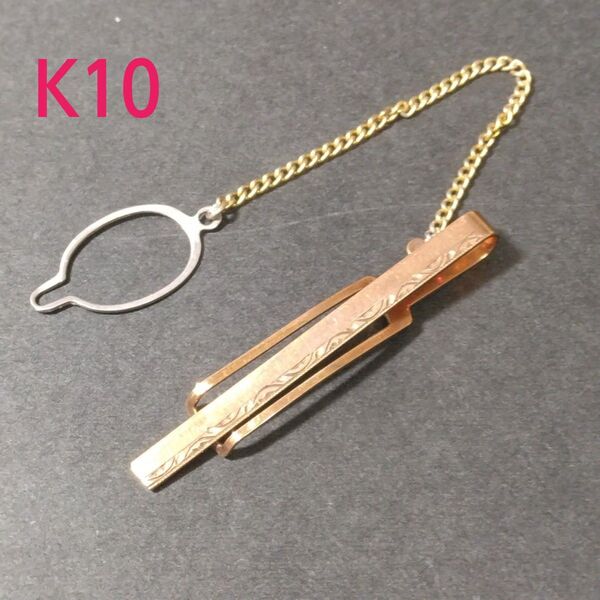 【昭和レトロ・ヴィンテージ記念グッズ】大阪市電60周年記念 K10 ネクタイピン 2.1g