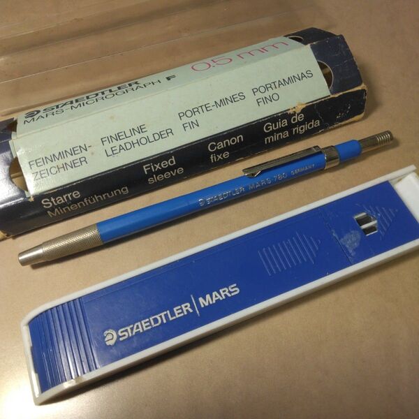 【廃番モデル】STAEDTLER ステッドラー マルス 780 芯ホルダー & 替え芯12本