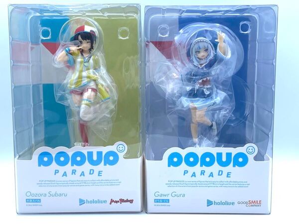 【2体セット】ホロライブ POP UP PARADE フィギュア 大空スバル がうる・ぐら