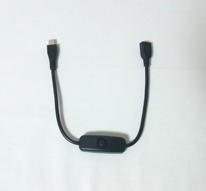  switch attaching Micro USB extension cable 26cm( black color, new goods )