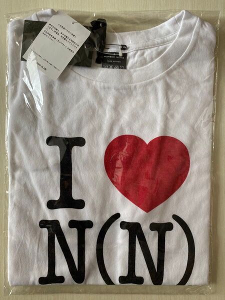 ナンバーナインILOVE N(N)プリントTシャツ