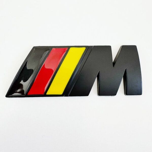 BMW Mエンブレム フロントグリル用 スタッドボルト式 Mバッヂf2