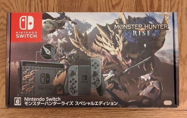 Nintendo Switch モンスターハンターライズ スペシャルエディション (ソフト無し) 本体以外は新品未使用