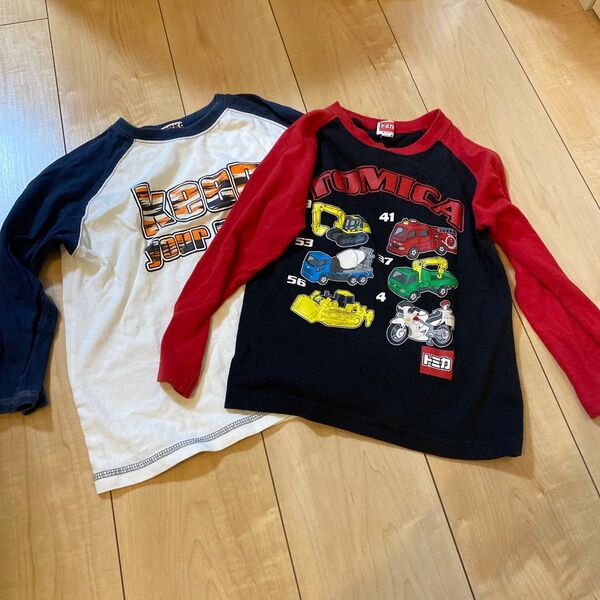 キッズ長袖カットソー 110センチ