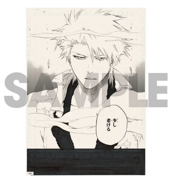 BLEACH EX FINAL 20周年記念原画展 複製原稿 日番谷冬獅郎 限定品