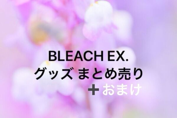 BLEACH EX. FINAL 20周年記念原画展 A4クリアファイル コースター ブロマイド まとめ売り