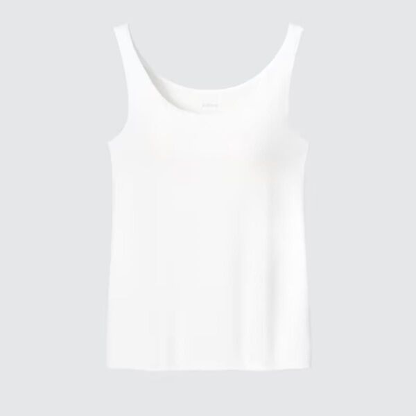 新品 UNIQLO エアリズム ブラタンクトップ Sサイズ ホワイト