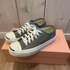【レアサイズ】コンバースアディクト ジャックパーセル オリーブ色 24〜24.5㎝