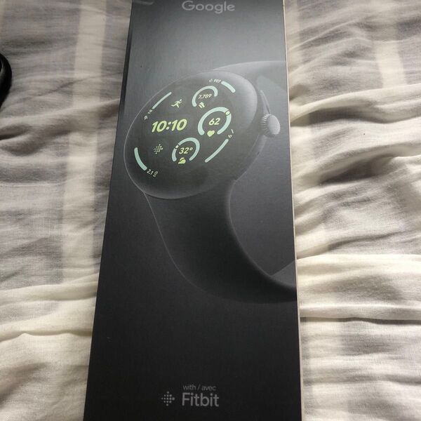 Pixel Watch 3 45mm Wi-Fi Matte Black Case/Obsidian Active Band 新品