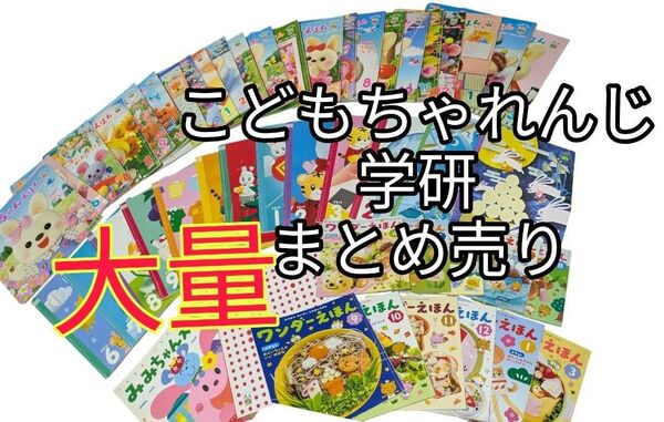 学研 GAKKEN こどもちゃれんじ ぽけっと ほっぷ すてっぷ 大量 まとめ売り ワンダーえほん 絵本
