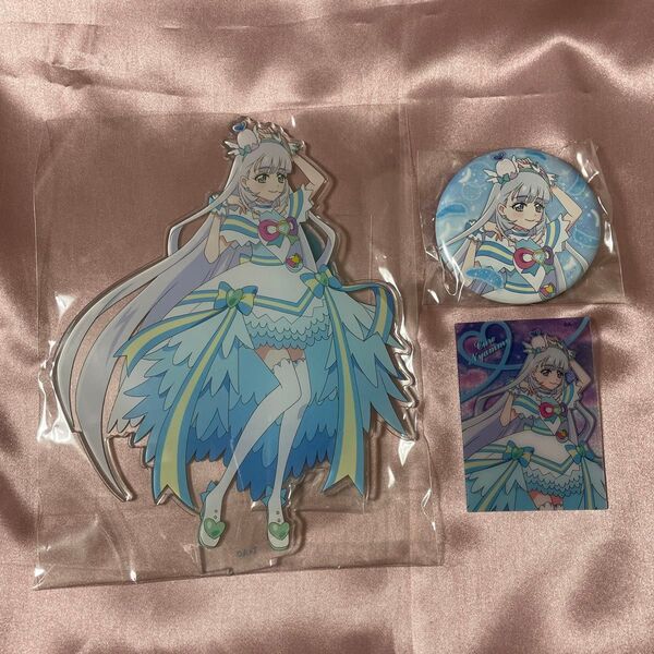 プリキュア わんだふる袋 わんだふるぷりきゅあ キュアニャミー 缶バッジ アクリルスタンド