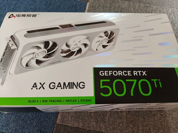 AX gaming geforce rtx5070ti 16gb ほぼ新品