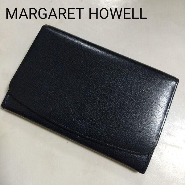 MARGARET HOWELL マーガレットハウエル レザー 名刺入れ カードケース