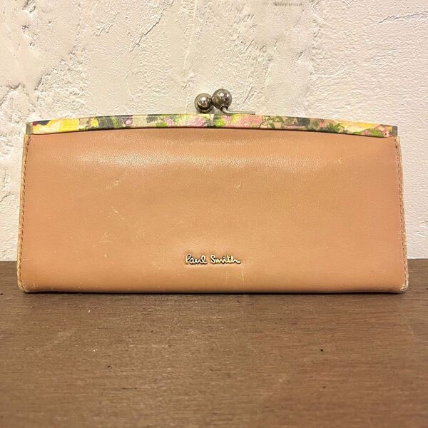 Paul Smith ポールスミス 長財布 レザー がま口
