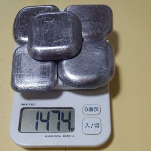鉛 インゴット1470g