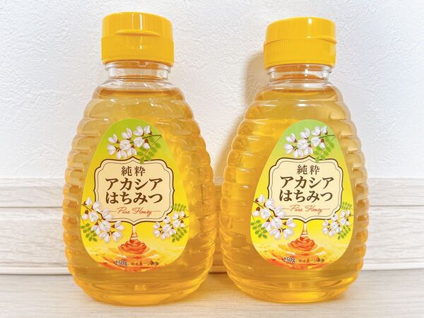 純粋アカシアはちみつ 蜂蜜 250g×2本セット コストコ 大人気商品新品未使用