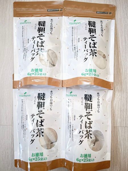 【大人気商品】韃靼蕎麦茶 韃靼そば茶4袋セットTSURUYA ツルヤ 健康茶