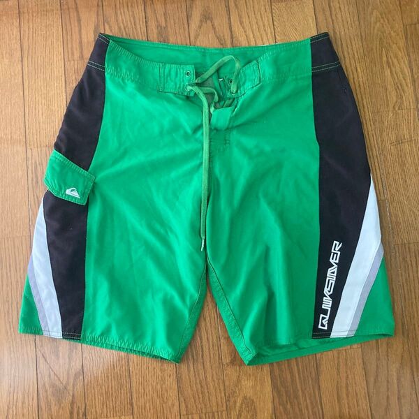クイックシルバー サーフパンツ 32インチ 水着 海パン ショーツ