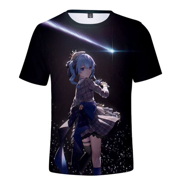 ホロライブ 星街すいせい Tシャツ 4L宇宙デザイン