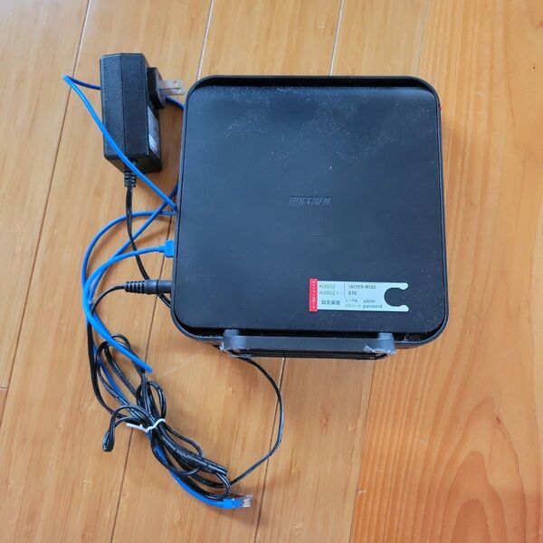 BUFFALO 無線LANルーター WXR-1750DHP ブラック