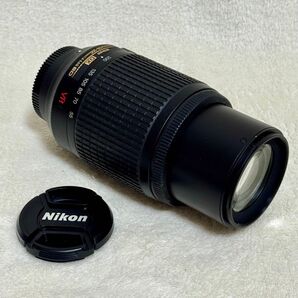 美品 Nikon DX AF-S 55-200mm VR 1:4-5.6GED手振れ補正付きニコン レンズ