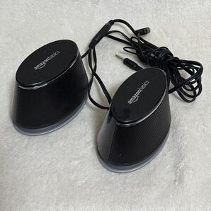 Amazonベーシック パソコン用スピーカー 2個セット ブラック