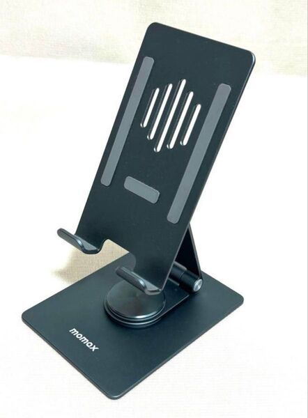 美品 momox スマホスタンド 折り畳み式 合金材質