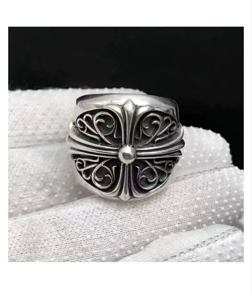 ☆新品☆ 指輪 リング シルバー925 silver クロス 刻印