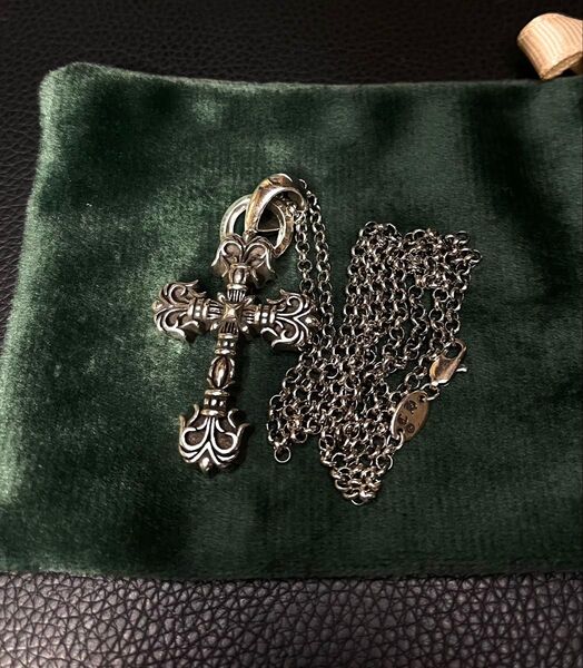 ☆新品☆ クロスネックレス チェーン ペンダント トップ シルバー925 silver925 刻印