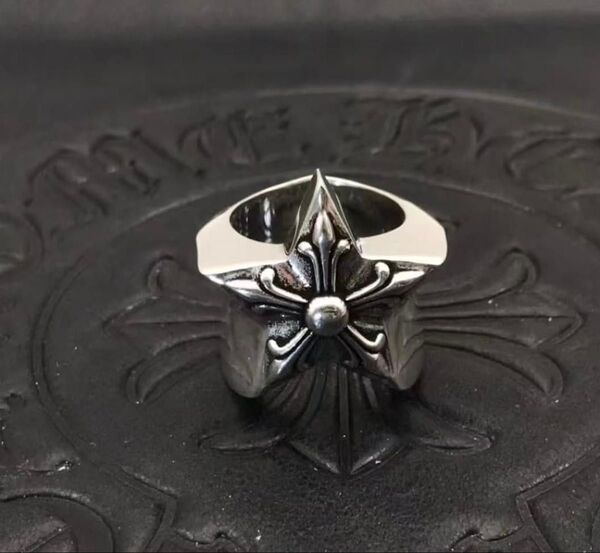 ☆新品☆ 指輪 リング シルバー925 silver クロス 刻印