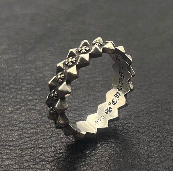 ☆新品☆ 指輪 リング シルバー925 silver クロス 刻印