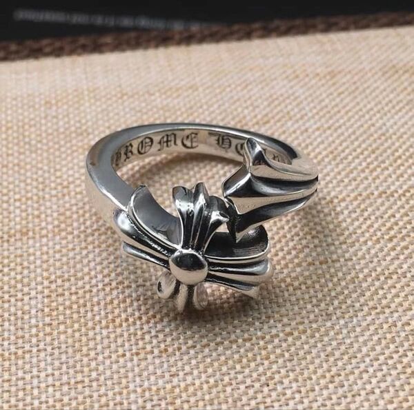 ☆新品☆ 指輪 リング シルバー925 silver クロス 刻印