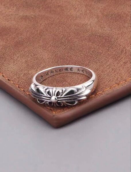 ☆新品☆ 指輪 リング シルバー925 silver クロス 刻印