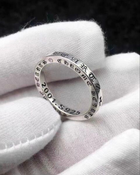 ☆新品☆ 指輪 リング シルバー925 silver クロス 刻印