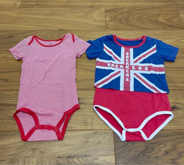 ロンパース 半袖 90cm 男の子 女の子 まとめ売り