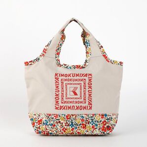 【新品】紀ノ国屋 リバティプリント ミニバッグ ナチュラル Coward