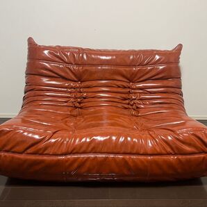 ligne roset リーンロゼ トーゴ 2人掛け 証明書付き
