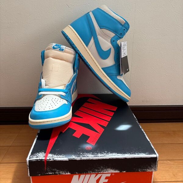 新品未使用 ナイキ Nike Air Jordan 1 High OG UNC Reimagined 27.5cm US9.5